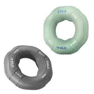 Silicone Hand Grip Ring Trainer Mens Professional Finger Exercise Arm-Muscle Training Tool Grip Strength Ball Adjustable