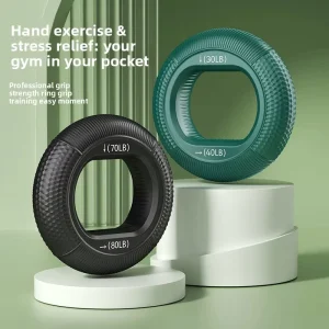 Silicone Hand Grip Trainer with Grip Strength Ring, Hand Strength Ball, and Wrist and Arm Workout