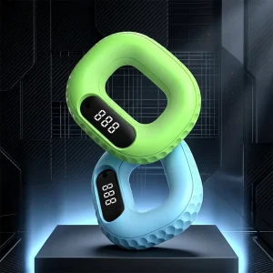 Silicone Handle Electronic Counting Hand Gripper with Non-Slip Grip