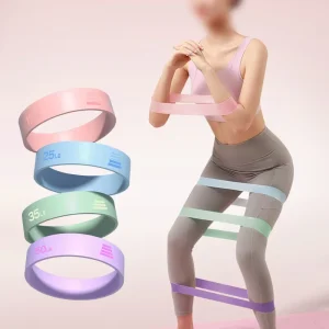 Silicone Loop Resistance Bands Squat Exercise Bands for Men’s Women’s Gluteal Muscle Strength Training Eco Friendly