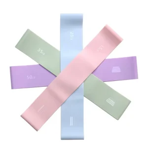 Silicone Mini Loop Resistance Bands for Hip and Glute Exercise