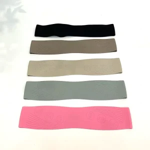 Silicone Resistance Bands Yoga Pilate Fitness Accessory Elastic Bands Custom logo