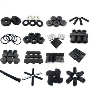 Silicone Rubber Fitness Equipment Accessories with Custom Design for Protective Parts