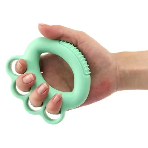 Silicone TPR Hand Grip Spiky Massage Ball Strength Squeeze Spherical Massager