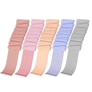 Silicone Weighted Bracelet Bangles, Adjustable Wearable Ankle Weights for Pilates