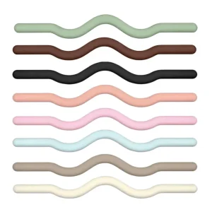 Silicone Weighted Pilates Bar, Anti-Slip, Home Gym Training