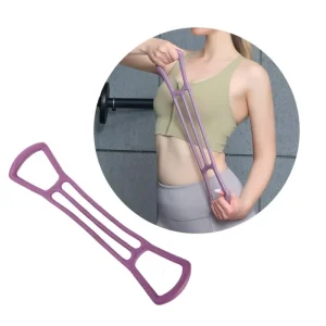 Silicone Widened Tension Rope for Fitness, Yoga, and Shoulder Stretching