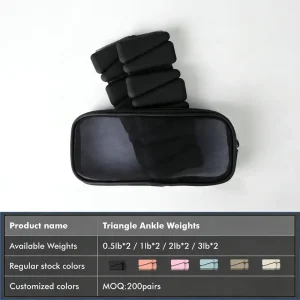 Silicone Wrist Weights 1lb 2lb 4lb 6lb Durable Comfort Fit