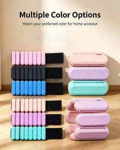 Silicone Wrist and Ankle Weights Adjustable Weighted Bands for Yoga Running Workout Leg Training