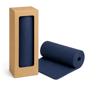 Single Color TPE Yoga Mat Anti Tear Training Pad for HIIT Fitness Gym Factory Vendor
