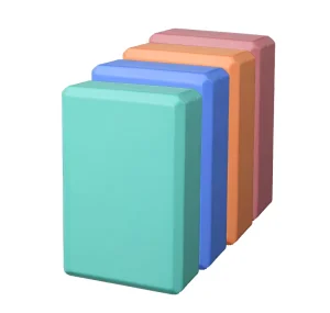 Single Color Thick Eco Friendly EVA Yoga Block for Yoga and Dance Exercise