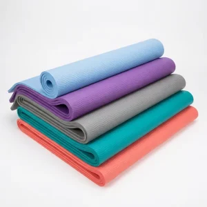 Single-Layer TPE Non-Slip Waterproof Yoga Mat with Custom Thickness