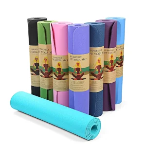 Single-Layer TPE Yoga Mat Non-Slip Eco-Friendly with Custom Logo Private Label