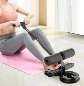 Single Person Foldable Sports Home Exercise Fitness Equipment Sit Up Assistive Device Double Suction Cup Abdominal Curling