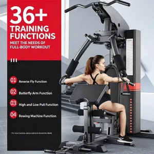 Single-Station Home Gym for Strength Training