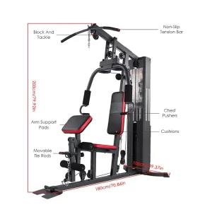 Single Station Trainer Multi-Function Home Gym Equipment for Push-Ups