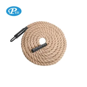 Sisal Fitness Climbing Rope With Hook