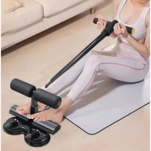 Sit-Up Push Ups Equipment Multifunctional Waist-Slimming Presser Sit-Up Aid Sports Abdominal Fitness Double Suction Cups Home