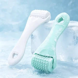 Skin Care Newest Machine Ice Roller with Silicone Roller Head for Tighten the Skin and Reduce Eyes Strain