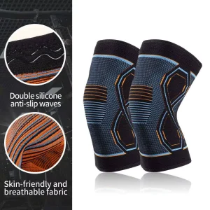 Skin-Friendly Soft Breathable Non-Slip Knee Sleeve for Sports and Fitness