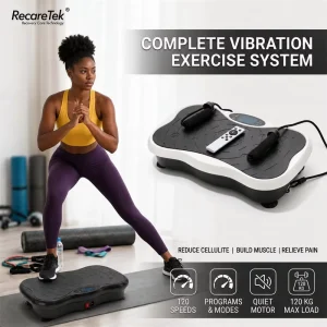 Small 40Hz Mini Oscillating Vibration Plate Exercise Machine with Speaker