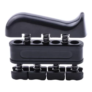Small ABS Dolphin Finger Rehabilitation and Guitar Training Grip with Spring Tension