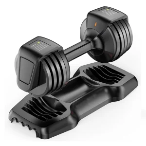 Smart Adjustable Steel Dumbbells 25lbs for Home Exercise and Body Building
