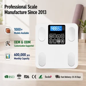 Smart Bluetooth Body Fat Scale With APP Sync Phone Home Fitness Health Data Tracking Accurate Weight Management