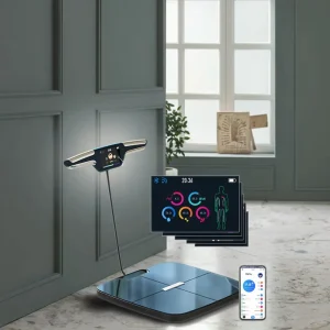 Smart Body Fat Weight Analysis Weighing Bathroom Scale USB Digital Electronic