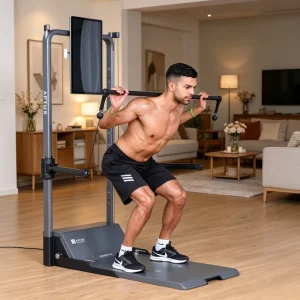 Smart Digital Foldable Home Gym for Full-Body Dynamic Weight Training