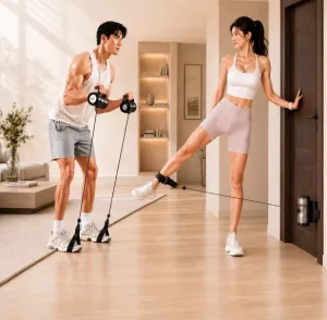 Smart Dumbbell with Digital Display, Multi-Function Home Gym Strength Training Equipment