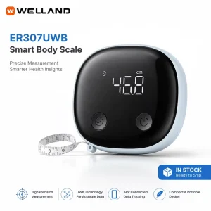 Smart Electronic Body Measuring Tape with UWB Ruler and App