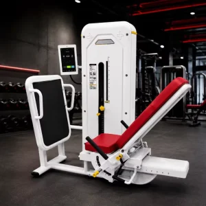 Smart Gym Horizontal Leg Press Machine Digital Resistance Control Touch Screen Commercial Gym Equipment OEM Factory