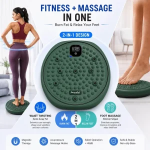 Smart Home Exercise Board with Waist Trainer