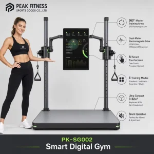 Smart Home Gym Multi-Functional Digital Resistance Training Machine Foldable AI-Powered Strength Trainer