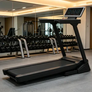 Smart Motorized Treadmill Ultra Thin Folding Running Machine Large LED Screen Home Fitness Cardio Equipment Factory Direct