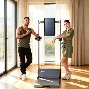 Smart Personal Trainer Machine with AI Training System for Co-working Spaces and All-in-One Gyms