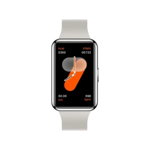 Smart Watch with Silicon Strap Fitness Tracker Heart Rate Monitor Waterproof IP67 Compass Function Answer Call Magnetic Charging