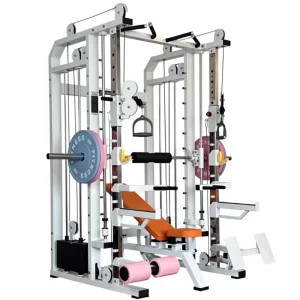 Smith Machine All in One Comprehensive Trainer Rack Home Gym Multi Functional Strength Training Equipment Made Fitness Exercises