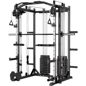 Smith Machine All-in-one Gym System with Squat Rack and Bench Press