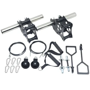 Smith Machine Attachment Set Gym Accessories Attachment for Lat Pull Down Bench Press Smith Machine Multifunction Glider