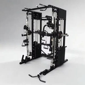 Smith Machine, Commercial Strength Training Equipment, Multifunctional All-in-One Trainer Squat Rack