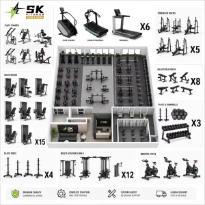 Smith Machine Functional Trainer Power Rack Strength Training Machine