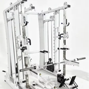 Smith Machine Multifunctional Trainer Gym Equipment, Workout Station Rack Cage