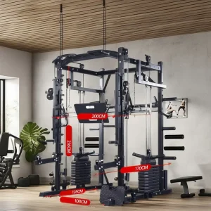 Smith Machine for Upper Body Strength Training and Leg Developer Lifting Machine