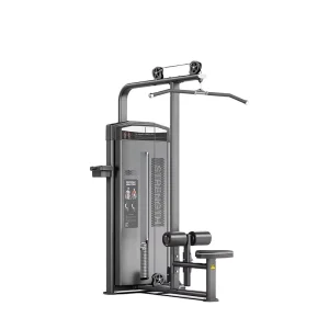 Smooth Pull Lat Pulldown Trainer Commercial Gym Equipment Factory Direct Pin-Loaded Strength Machine for Back and Arm Workout