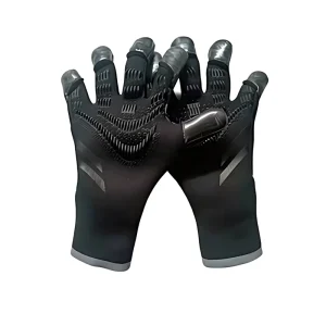 Soccer Goalkeeper Gloves with Finger Protection Non-slip Breathable Shock-absorbing Latex for Kids and Adults