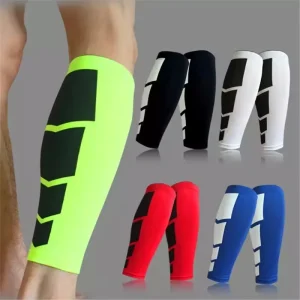 Soccer and Karate Shin Guards with Compression Sleeve Socks