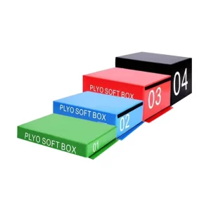 Soft 4-in-1 Plyometric Jump Box for Strength Training