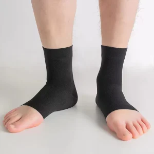 Soft Ankle Support with Fixed Strap, Breathable Pressure Ankle Brace